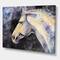 Designart - The Head of A Lipizzan Horse - Farmhouse Canvas Wall Art Print